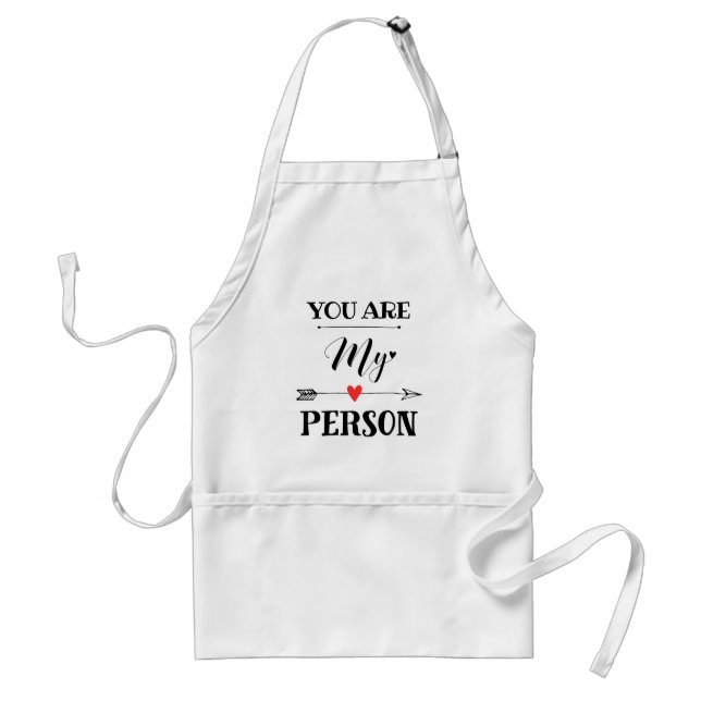 Du är min person förkläde (Framsidan)