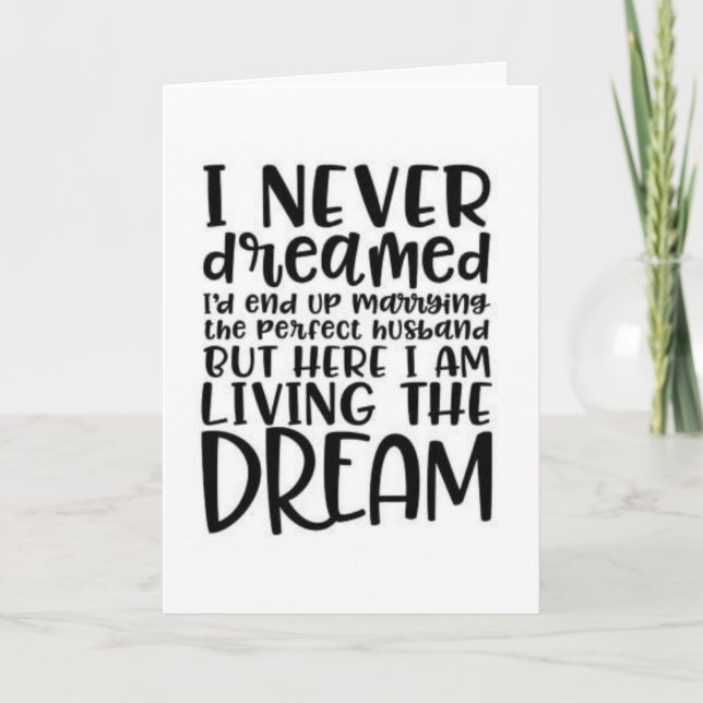 "DU" ÄR MIN PERSON = KÄRLEK PÅ "VÅR ANNIVERSARY" KORT (Framsida)