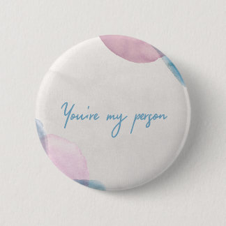 Du är min person knapp