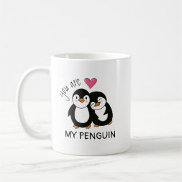Du Är Min Pingvin Kaffemugg