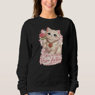 Du är min purr-fekta Alla Hjärtans Dag Katteshirt T Shirt