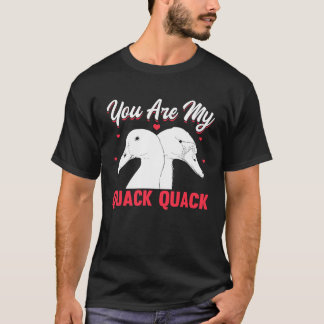 Du är min quack-årsdag ankor morsa runni t shirt