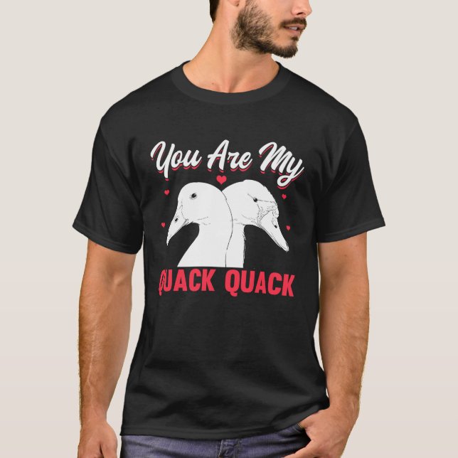 Du är min quack-årsdag ankor morsa runni t shirt (Framsida)
