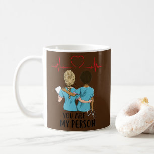 Du är min RNA CNA CMT Nurse Kaffemugg