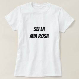 Du är min ro på italienska t shirt