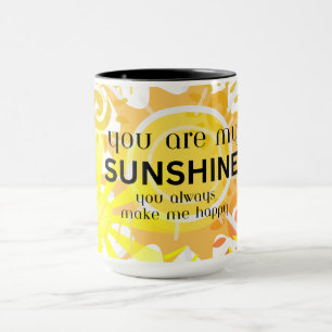 Du är min solljus mugg.. kaffe mugg. mugg