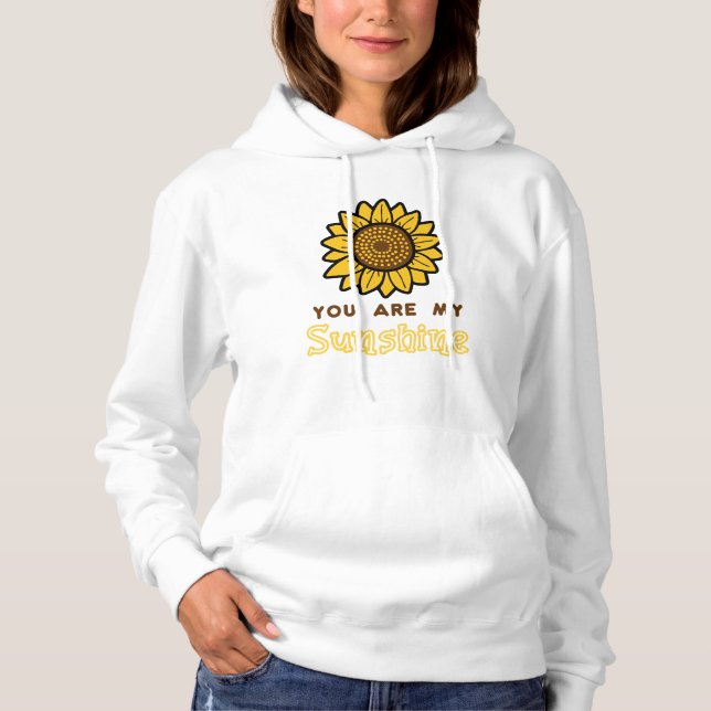 Du är min solros t shirt (Framsida)