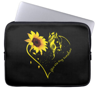Du är min solrosa och mina solrosor laptop fodral