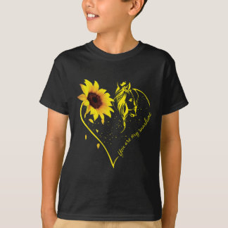 Du är min solrosa och mina solrosor t shirt