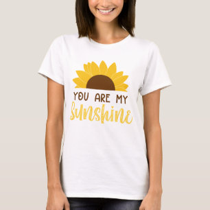 Du är min solrosillustration t shirt