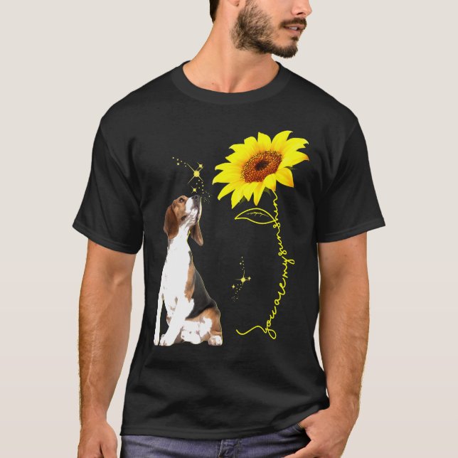 Du är min solrossolrosbeagle Älskare T Shirt (Framsida)