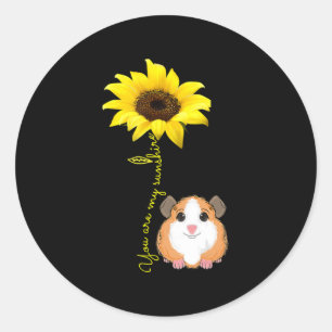 Du är min solrossolrossolrossolrosguinea Gris Mamm Runt Klistermärke