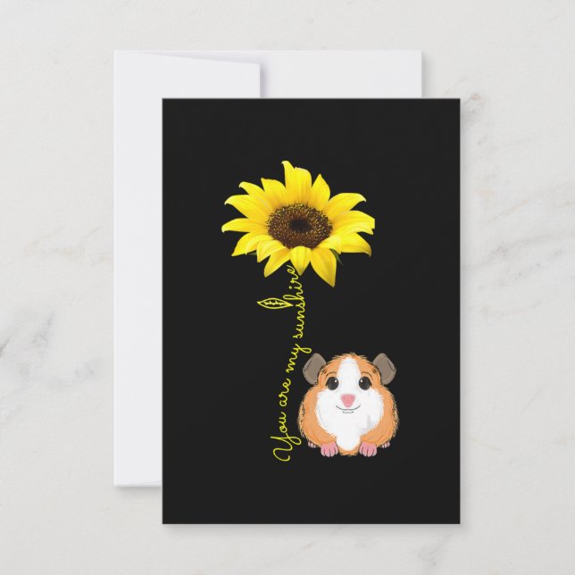 Du är min solrossolrossolrossolrosguinea Gris Mamm Tack Kort (Framsida)