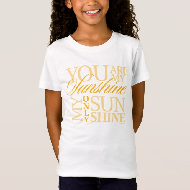 Du är min solshine T-Shirt (Framsida)