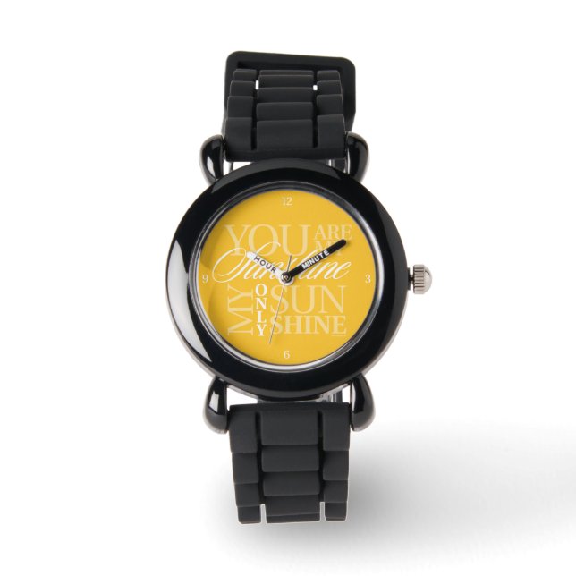 Du är min solsken armbandsur (Framsida)