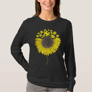 Du Är Min Solsken Autism Pussel Solros Autism  T Shirt