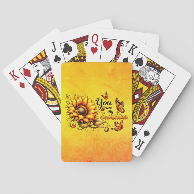 Du är min solsken casinokort (Baksidan)