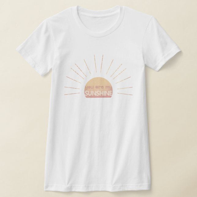 Du Är Min Solsken Dam Grafisk T-Shirt | Sol (Laydown)