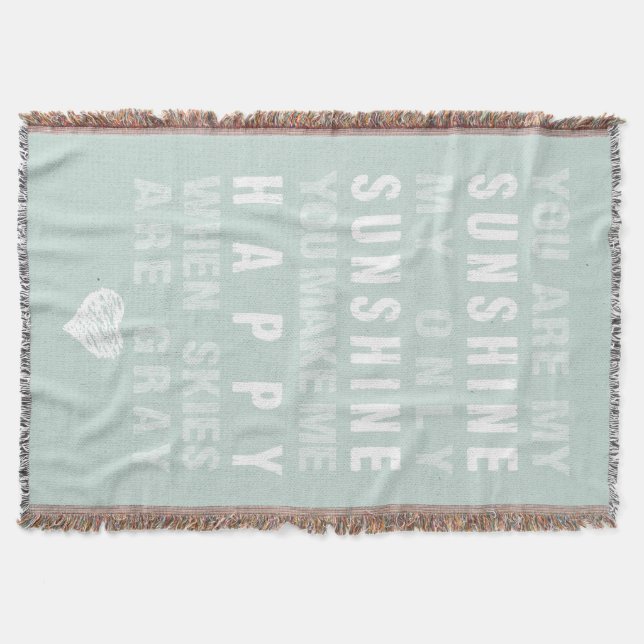 Du är min solsken filt (Framsidan)