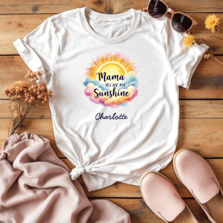 Du är min solsken | Heartfilt Gift för Mamma T Shirt