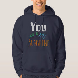 Du är min solsken hoodie