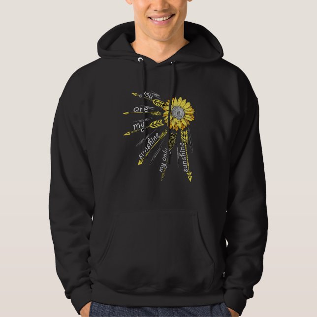 Du är min solsken hoodie (Framsida)