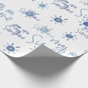 Du är min solsken i blått presentpapper