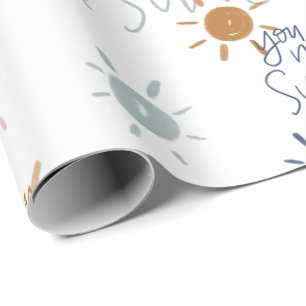 Du är min solsken i Jorden Tones Presentpapper