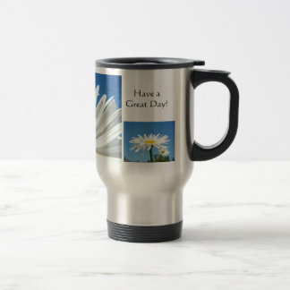 Du är min solsken! Kaffe kopp vita prästkragar