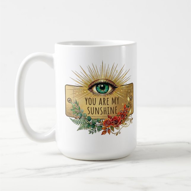 Du Är Min Solsken Kaffe Mugg (Vänster)