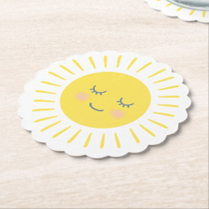 Du är min solsken lycklig sol underlägg papper