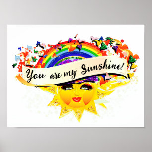 DU ÄR MIN SOLSKEN POSTER