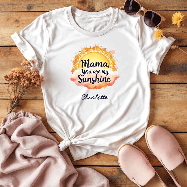 Du är min solsken | Sentimentalgåva till Mamma T Shirt (Skapare uppladdad)
