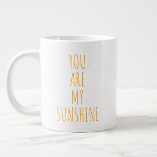 "Du är min solsken" Simple Modern Farmhouse Jumbo Mugg
