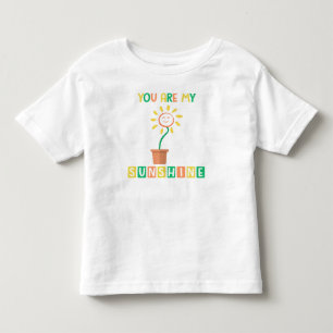 Du är min solsken: Skenbar solrosdesign T Shirt