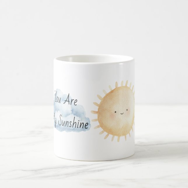 Du Är Min Solsken Sol Moln Kaffemugg (Center)