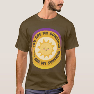 Du Är Min Solsken Söt Leende Sol Positiv Citat T Shirt