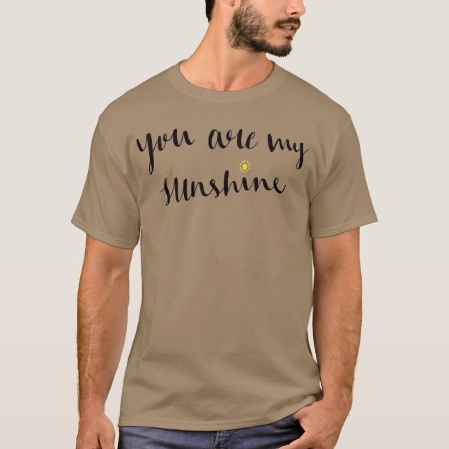 Du Är Min Solsken T Shirt (Framsida)