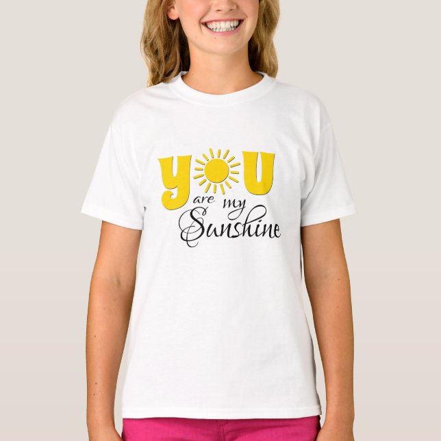 Du är min solsken tee shirt (Framsida)