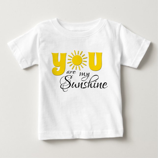 Du är min solsken tee shirt (Framsida)