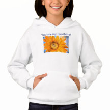 Du är min solskenflicka tröjan för Hoodie