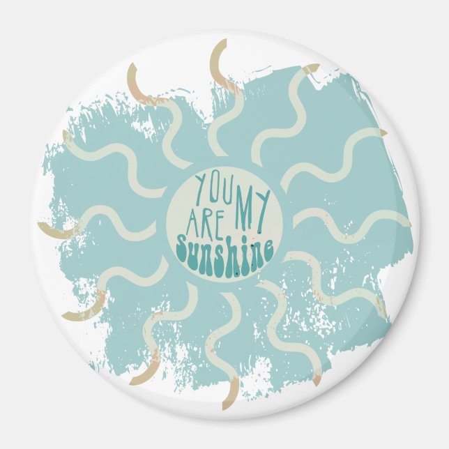 Du är min solskeninspirationsoffert magnet (Framsidan)