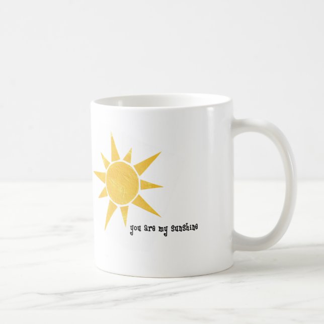 Du är min solskenmugg kaffemugg (Höger)