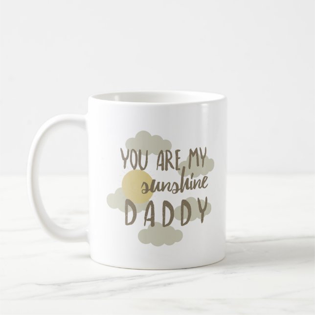 Du är min solskenpappa kaffemugg (Vänster)