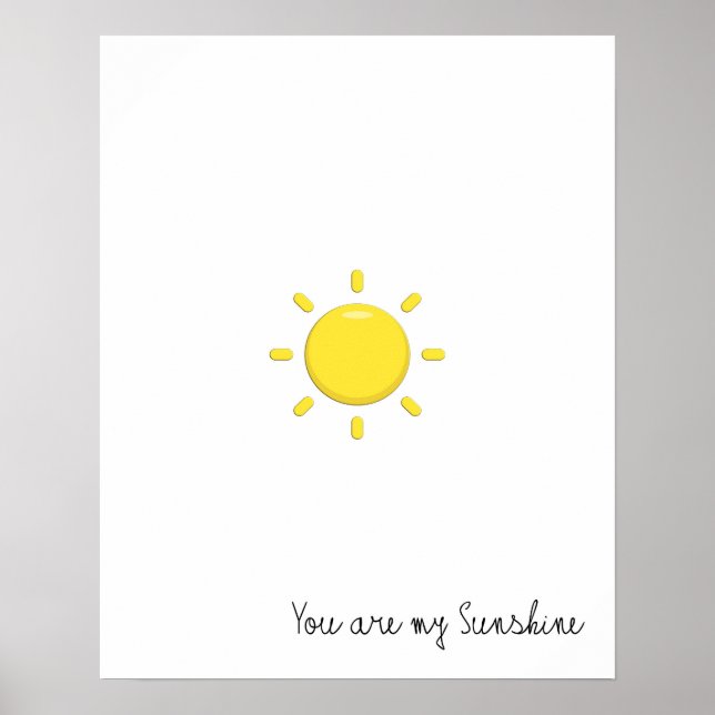 Du är min solskenPoster Poster (Framsidan)