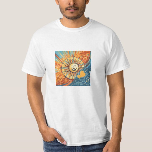 Du är min solskensdesign t shirt (Framsida)