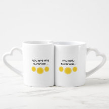 Du är min solskensfärgade Mugg 15 oz.
