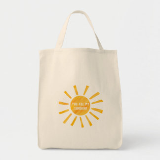 Du är min solskensfärgade tote-bag tygkasse