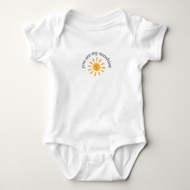 Du är min solskensgrafik T-Shirt (Framsida)