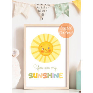 Du är min solskensnäsa poster